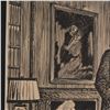 Image 3 : Wayne Hall, Original Ink Drawing on Paper, Disappearing Brides, Signed