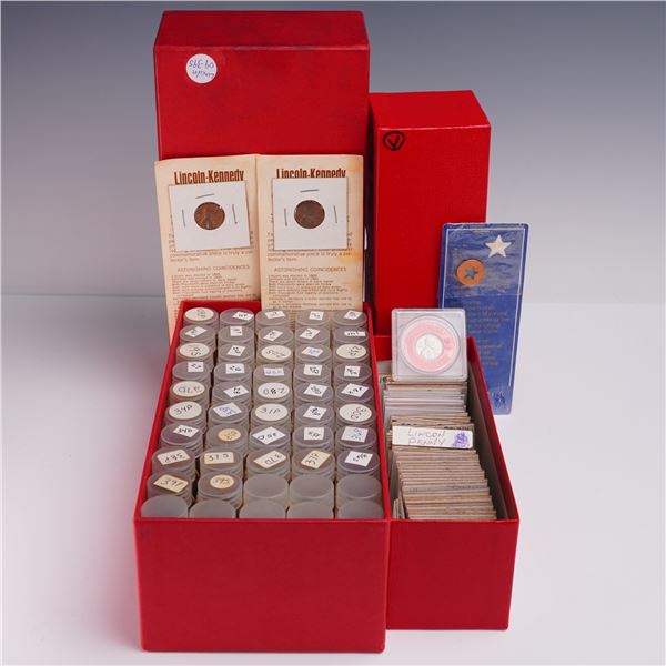 131pc U.S. & International Penny and Coin Collection