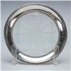 Image 3 : 2pc Webster & Frankln M. Whiting Sterling Silver and Glass Wine Coasters