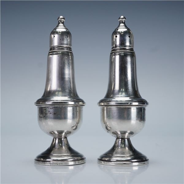 2pc Empire Silver Co. Weighted Sterling Silver Salt and Pepper Shakers, 742