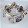 Image 5 : Porcelain Tea Set, 11pc, Hand-Painted Floral Design