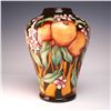 Image 2 : Moorcroft Pottery Unusual Colorway Vase, Codling
