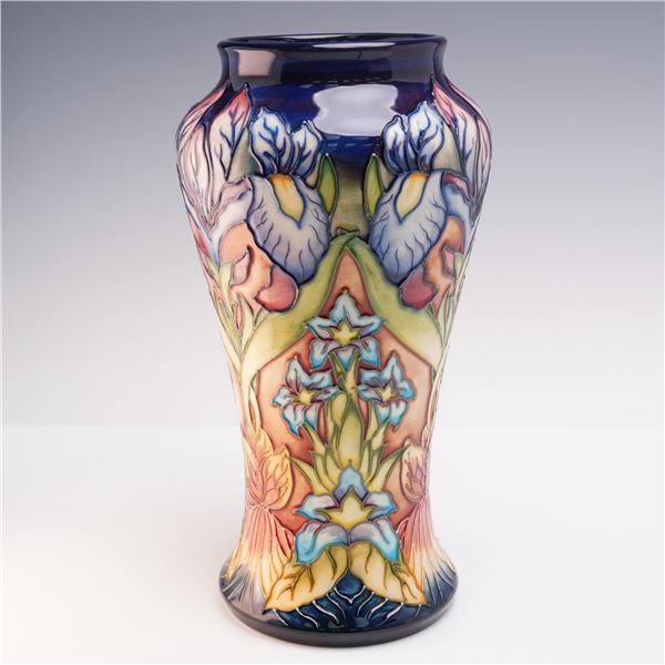 Moorcroft Pottery by Philip Gibson Trial Vase, Geneva