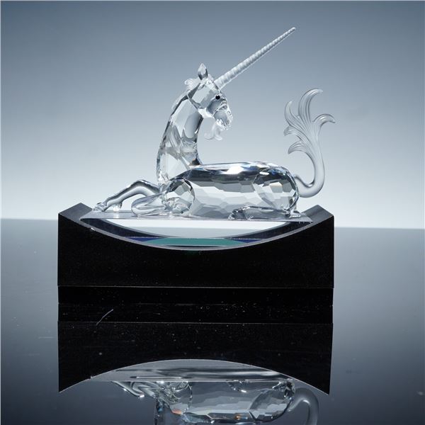 Swarovski 1996 Fabulous Creatures Crystal Figurine, Unicorn 191727