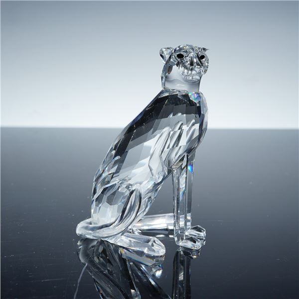 Swarovski Crystal Figurine, Cheetah
