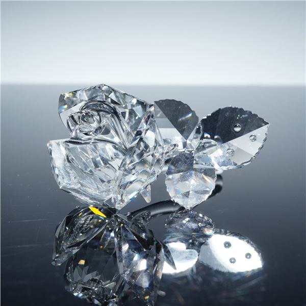 Swarovski Crystal Figurine, Rose