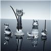 Image 2 : 4pc Swarovski Crystal Cat and Mouse Figurines