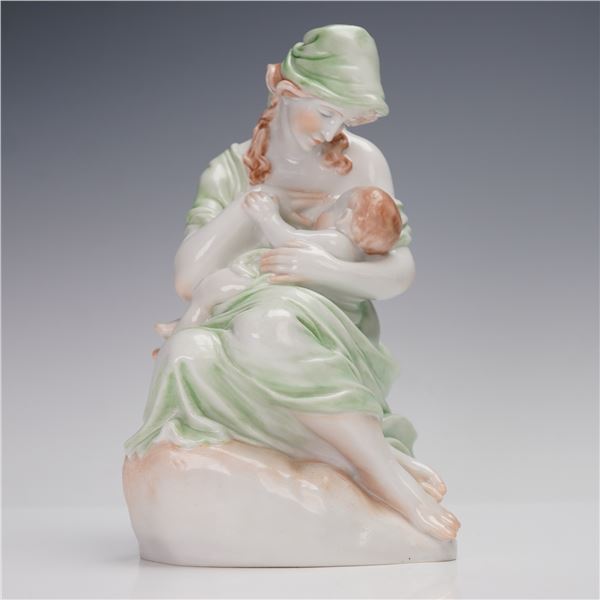 Herend Porcelain Figurine, Motherhood
