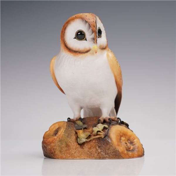 Royal Crown Derby Bone China Figurine, Barn Owl