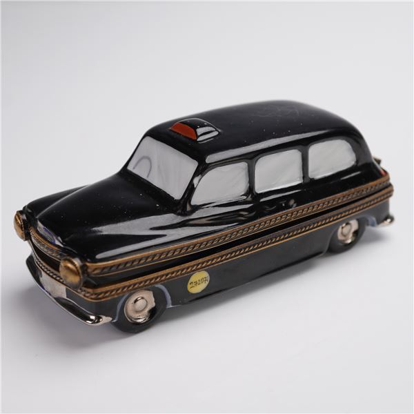 BRC Limoges France Taxi Treasure Box
