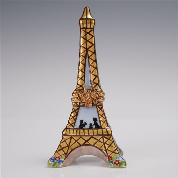 C.L. Limoges France Eiffel Tower Treasure Box