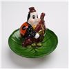 Image 1 : G. Ribierre Limoges Porcelain Treasure Box, Ladybug Musician