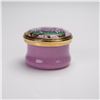 Image 3 : Halcyon Days Enamels Miniature Decorative Box, Victorian Girl Doll and Dog