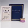 Image 7 : Halcyon Days Enamels Miniature Decorative Box, Victorian Girl Doll and Dog