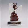 Image 2 : La Gloriette Limoges Porcelain Treasure Box, Angel Dog Design