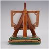 Image 2 : Rochard Limoges Porcelain Treasure Box, Fruit Still Life Canvas on Easel