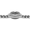 Image 6 : Rolex Ladies Stainless Steel Quickset Black Index Dial Engine Turn Bezel With Ro