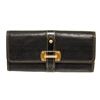 Image 1 : Louis Vuitton Black Suhali Leather Le Favori Wallet