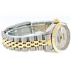 Image 3 : Rolex Ladies 2T Yellow Gold & Stainless Steel Cream Jubilee Wristwatch 26MM