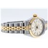 Image 3 : Rolex Ladies 2 Tone White Index Fluted Bezel 26MM Wristwatch