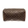 Image 4 : Louis Vuitton Brown Monogram Speedy 35 Satchel Bag