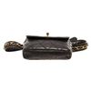 Image 4 : Chanel Black Quilted Leather Waist Clutch Bag