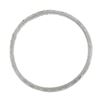 Image 3 : Antique Platinum 2.2mm Milgrain & Textured Work Eternity Stackable Band Ring
