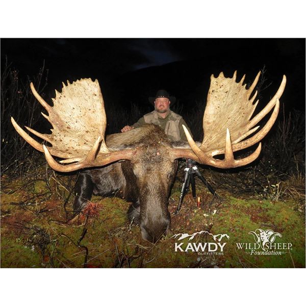 10-Day All-Inclusive British Columbia Moose, Caribou, Wolf Combo Hunt with Kawdy Outfitters