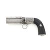Image 1 : Engraved Belgian Mariette Brevete Five-Barrel Pepperbox Pistol