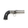 Image 2 : Engraved Belgian Mariette Brevete Five-Barrel Pepperbox Pistol