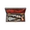 Image 1 : Antique Cased Belgian Brevete Copy of a Colt Model 1851 Squareback Navy Percussion Revolver
