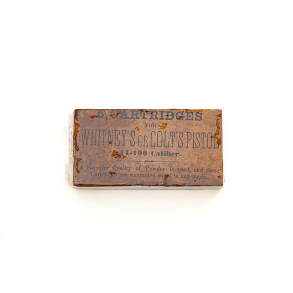 Unopened Packet of .44-100 Caliber Cartridges
