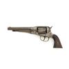 Image 1 : Scarce Remington-Rider New Model Double Action Belt Percussion Revolver with Fluted Cylinder