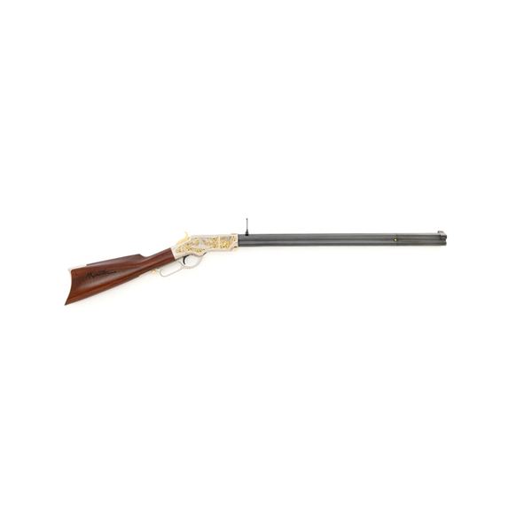 Uberti/America Remembers Henry Mort Kunstler Civil War Sesquicentennial Lever 1860 Henry Rifle