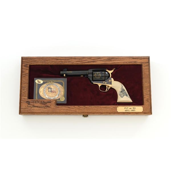 One of 50 EMF/Uberti Texas Sesquicentennial 1836-1986 Single Action Army Revolver