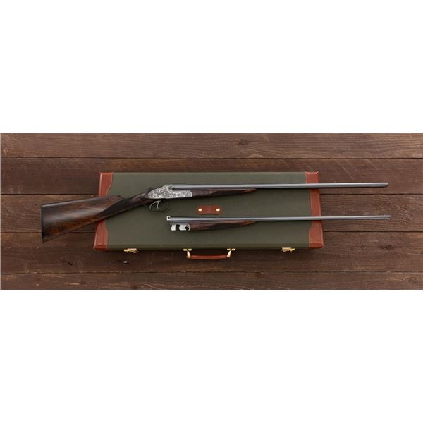Merkel Model 280SL/360SL Two Barrel Side-by-Side Shotgun Set