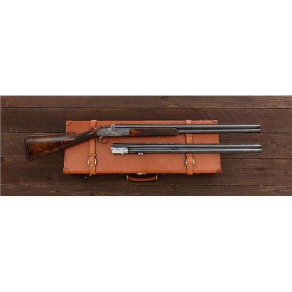 Stunning IVO Fabbri Best Quality Sporting Grade Over/Under Shotgun Two-Barrel Set