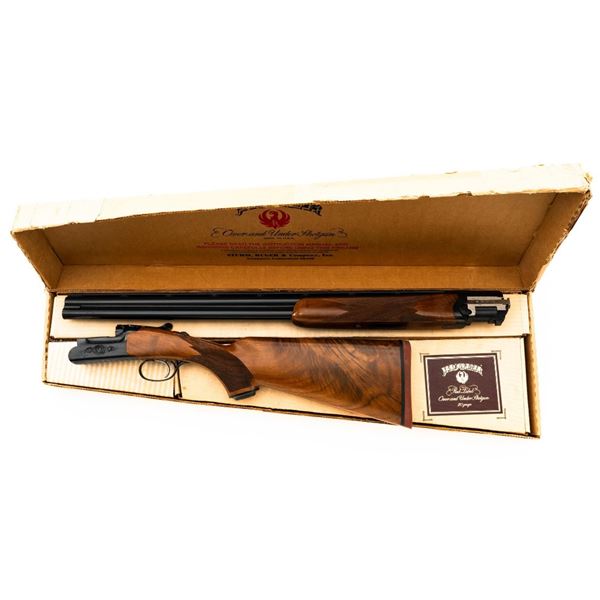 Like New Serial Number #18 Factory Engraved and Inscribed Ruger Red Label Over/Under Shotgun