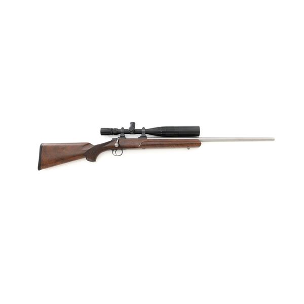 Custom Cooper of Montana Model 21 Varminter Single Shot Bolt Action Rifle