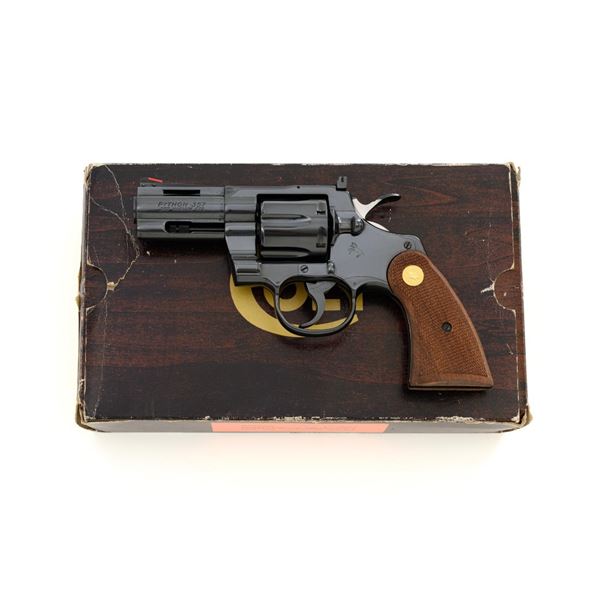 Desirable Colt Python Double Action Revolver with 3" Barrel