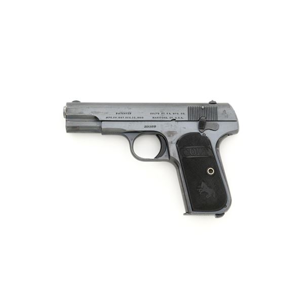 Colt Model 1908 Pocket Hammerless Type I Semi-Automatic Pistol
