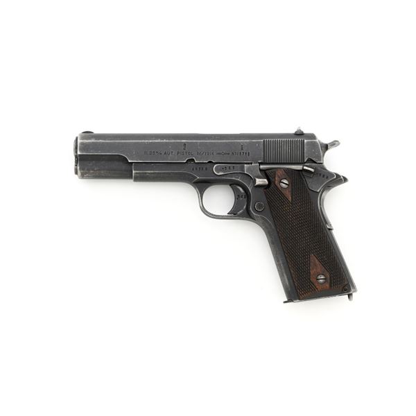 Norwegian Kongsberg Model 1914 Semi-Automatic Pistol