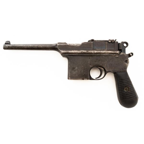 First Year Astra Model 900 Broomhandle Semi-Automatic Pistol