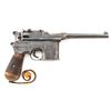 Image 2 : British Proofed Mauser C96 Broomhandle Semi-Automatic Pistol