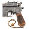 Image 3 : British Proofed Mauser C96 Broomhandle Semi-Automatic Pistol