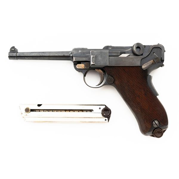 DWM Model 1900 Swiss Contract Military Luger Semi-Automatic Pistol