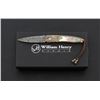 Image 1 : William Henry Model B10-MBH Lancet Button Lock Folding Knife