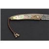 Image 7 : William Henry Model B10-MBH Lancet Button Lock Folding Knife