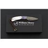Image 2 : William Henry Model B09-WMPC Kestrel Button Lock Folding Knife