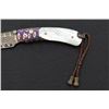 Image 8 : William Henry Model B09-WMPC Kestrel Button Lock Folding Knife